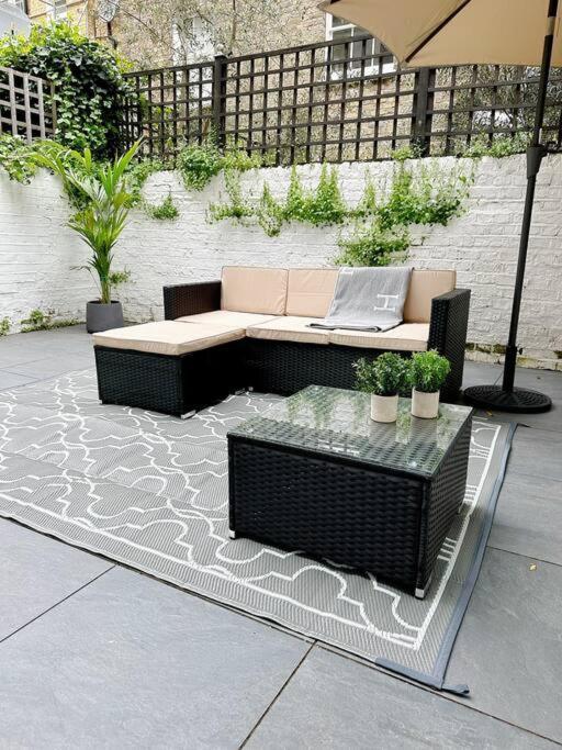 ロンドンLondwell, Luxe And Leaves, Chelsea Flat With Private Gardenアパートメント エクステリア 写真