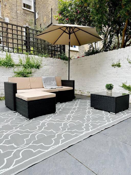 ロンドンLondwell, Luxe And Leaves, Chelsea Flat With Private Gardenアパートメント エクステリア 写真