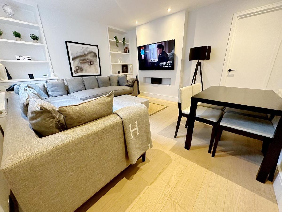 ロンドンLondwell, Luxe And Leaves, Chelsea Flat With Private Gardenアパートメント エクステリア 写真